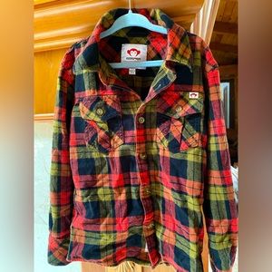Appaman flannel with elbow patches